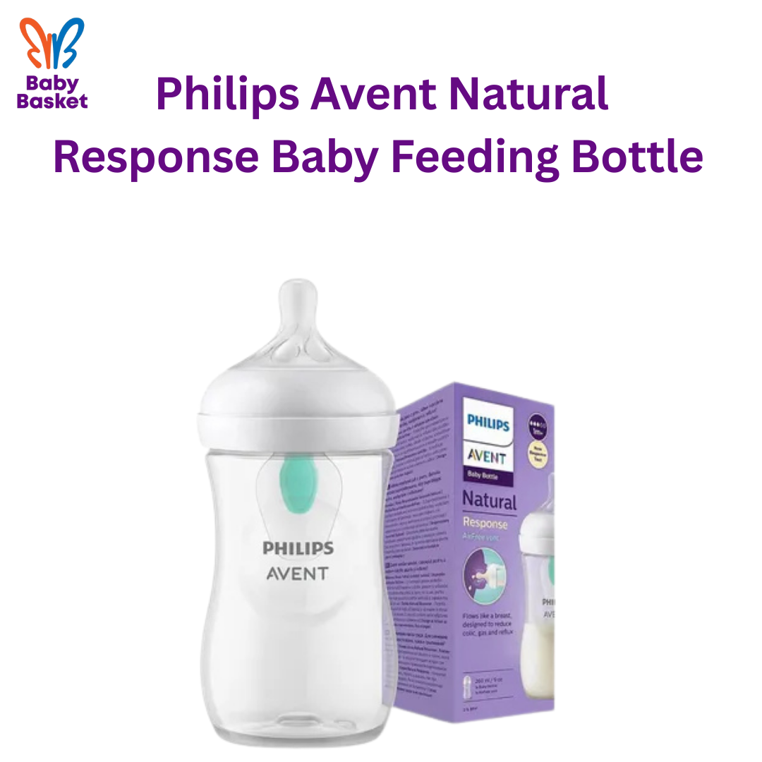 Philips Avent Natural Response Baby Feeding Bottle PP AirFree Vent 260ml 1m+