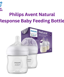 Philips Avent Original Natural Response Baby Feeding Bottle Wide Neck PP 0m+, 125ml Twin Bottle Pack