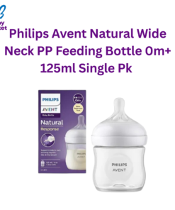 Philips Avent Natural Wide Neck PP Feeding Bottle 0m+ 125ml Single