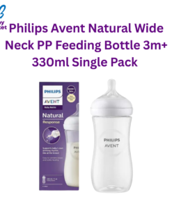 Philips Avent Natural Wide Neck PP Feeding Bottle 3m+ 330ml Single Pack