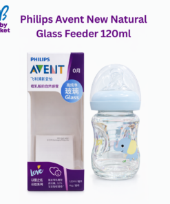 Philips Avent Original New Natural Glass Feeder 120ml - 0m+ SCF672