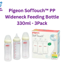 Pigeon SofTouch™ PP Wideneck Feeding Bottle 330ml