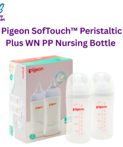Pigeon SofTouch™ Peristaltic Plus WN PP Nursing Bottle 240ML (Twin Pack)