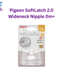 Pigeon SoftLatch 2.0 Wideneck Nipple 0m+ Single Pcs