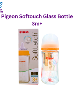 Pigeon Softouch Glass Bottle 3m+