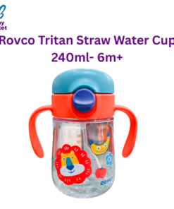 Rovco Tritan Straw Water Cup 240ml- 6m+