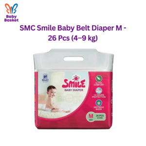 SMC Smile Baby Belt Diaper M - 26 Pcs (4–9 kg)