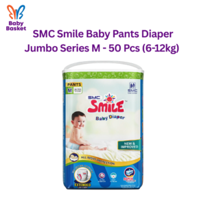 SMC Smile Baby Pants Diaper Jumbo Series M - 50 Pcs (6-12kg)