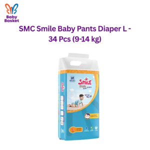 SMC Smile Baby Pants Diaper L - 34 Pcs (9-14 kg)