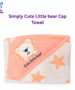 Simply Cute Little bear Cap Towel