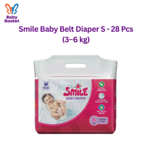 Smile Baby Belt Diaper S - 28 Pcs (3–6 kg)
