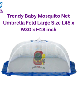 Trendy Baby Mosquito Net Umbrella Fold Large Size L45 x W30 x H18 inch