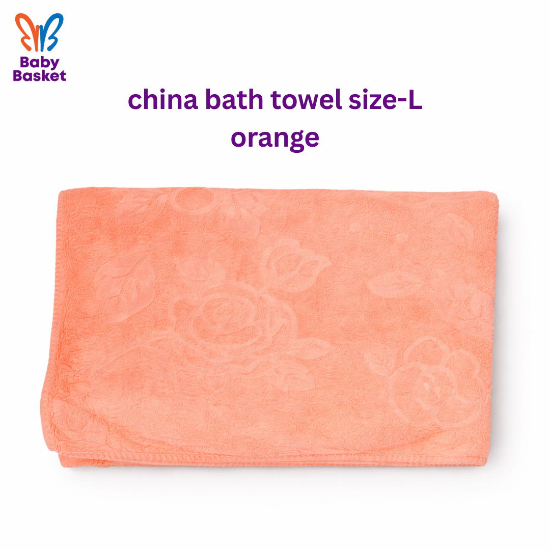 china bath towel size-L orange