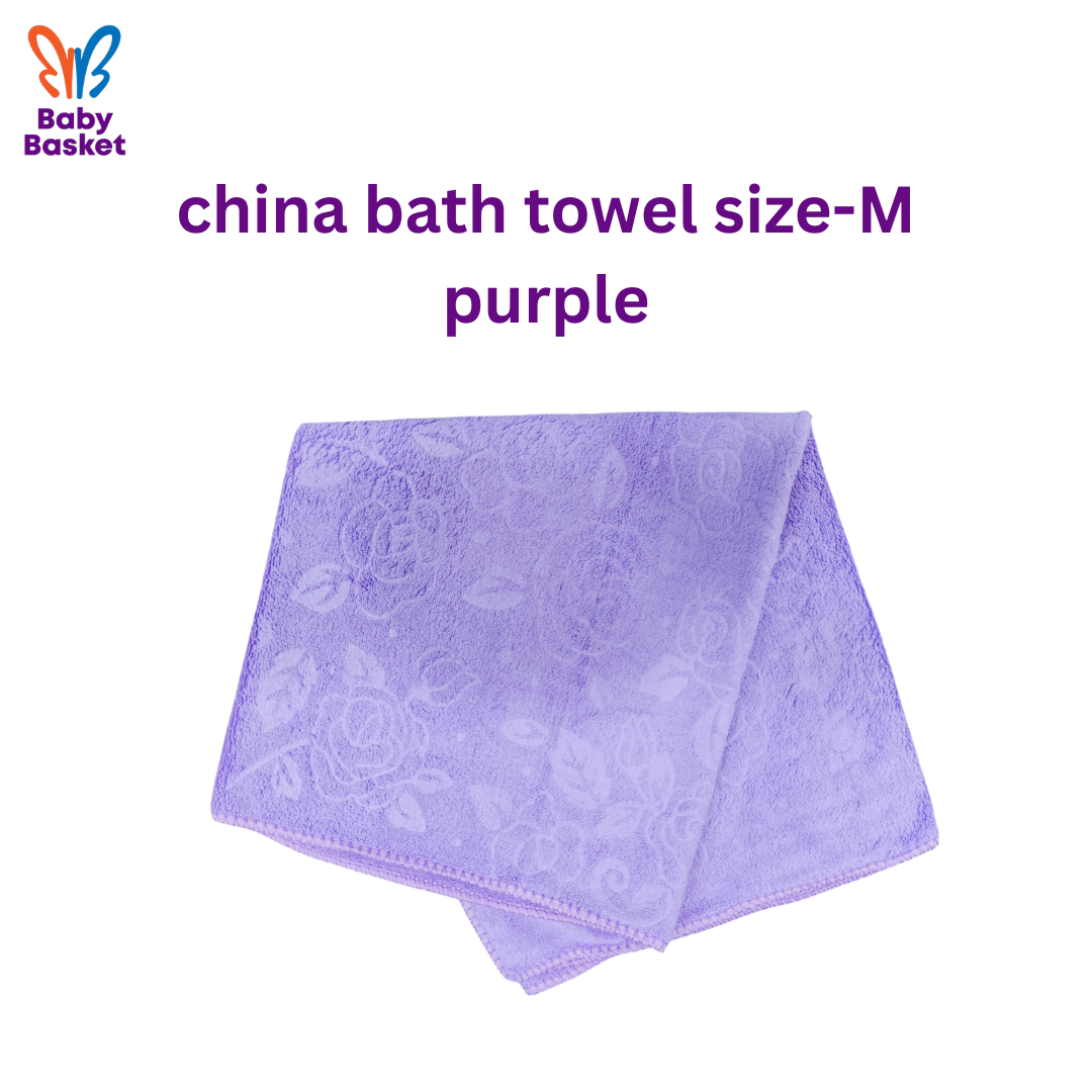 china bath towel size-M purple