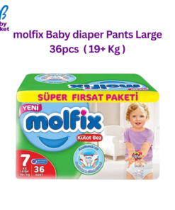 molfix Baby diaper Pants Large 36pcs ( 19+ Kg ) Turkey