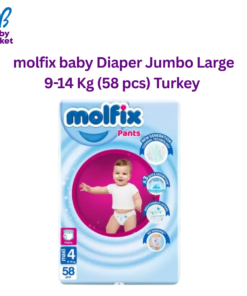 molfix baby Diaper Jumbo Large 9-14 Kg (58 pcs) Turkey