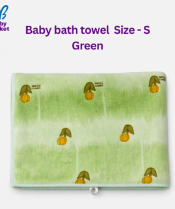 Baby bath towel  Size -S Green