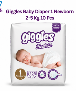 Giggles Baby Diaper 1 Newborn 2-5 Kg 10 Pcs