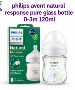 philips avent natural response pure glass bottle 0-3m 120ml France