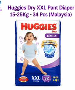 Huggies Dry XXL Pant Diaper 15-25Kg - 34 Pcs (Malaysia)