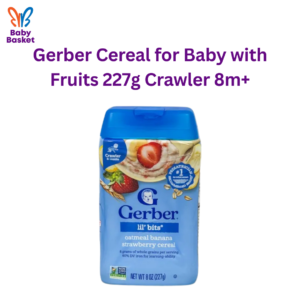 Gerber Cereal for Baby with Fruits 227g Crawler 8m+