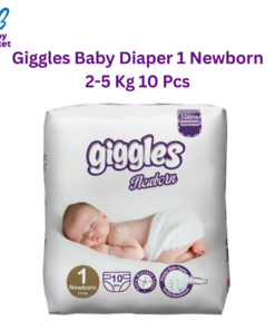 Giggles Baby Diaper 1 Newborn 2-5 Kg 10 Pcs