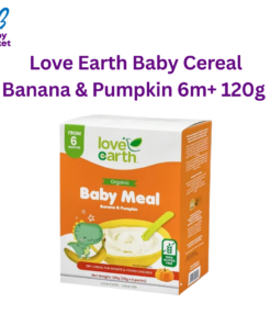 Love Earth Baby Cereal Banana & Pumpkin 6m+ 120g