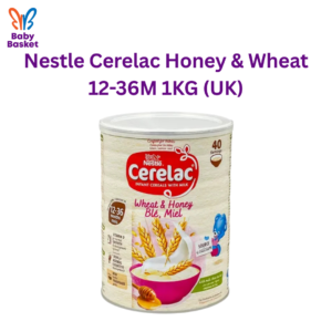 Nestle Cerelac Honey & Wheat 12-36M 1KG (UK)