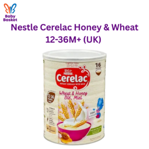 Nestle Cerelac Honey & Wheat 12-36M+ (UK)