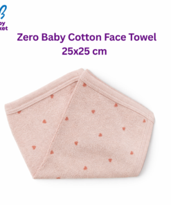 Zero Baby Cotton Face Towel 25x25 cm
