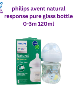 philips avent natural response pure glass bottle 0-3m 120ml France