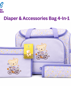 Diaper & Accessories Bag 4-In-1