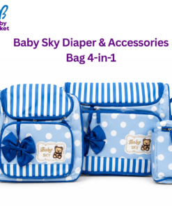 Baby Sky Diaper & Accessories Bag 4-in-1