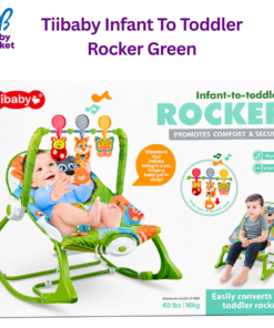 Tiibaby Infant To Toddler Rocker Green
