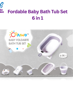 Fordable Baby Bath Tub Set 6 in 1